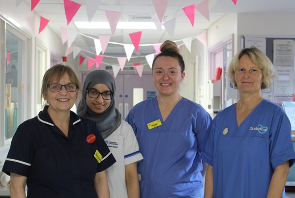 Special Care Baby Unit team Baby Friendly Accreditation
